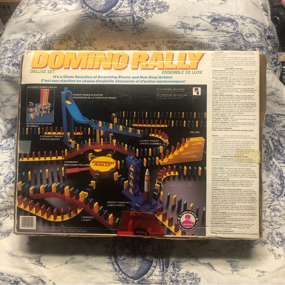 Vintage Domino Rally Deluxe Set 1989 Pressman Toy Great Condition!. - Picture 2 of 4